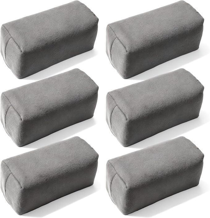Suede Microfiber Applicator Pad Ceramic Coating Sponge Pad Suede Car Detailing Sponge Multi-Purpose Wax Applicator Pads for Car Applying Wax Sealants Other Conditioners (6PCS)
