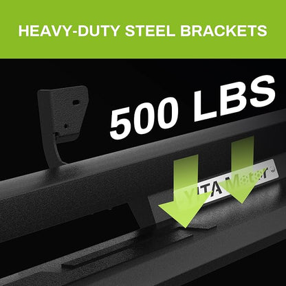 Running Boards Compatible with 2009-2018 Dodge Ram 1500 Crew Cab, 2019-2024 1500 Classic, 2010-2026 2500/3500, Drop Side Steps Carbon Steel Nerf Bars (Excl. New Body Style)