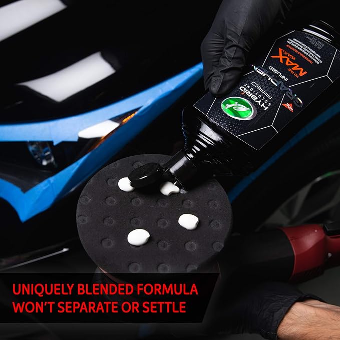 Turtle Wax 53479 Hybrid Solutions Pro to The Max Wax Graphene Liquid Wax, Patent-Pending Advanced Paint Protection, Extreme Gloss High Shine Finish, for Cars Trucks and More, 14 oz. (Pack of 1)