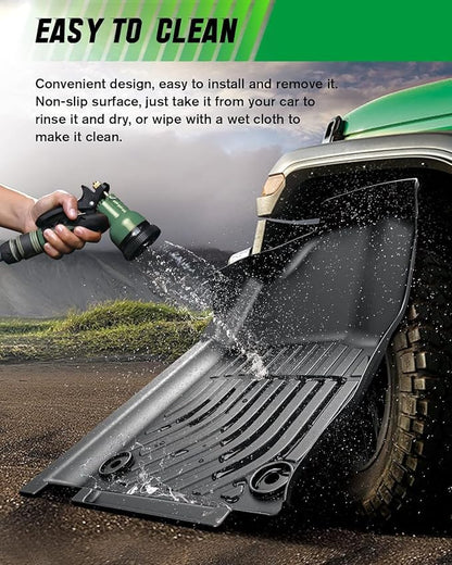 VIWIK Floor Mats for Toyota Corolla 2014-2019 with Automatic Transmission, TPE Rubber Car Mats All Weather Custom Floor Liners for Corolla 2014-2019, Front & Rear Automotive Floor Mats Black