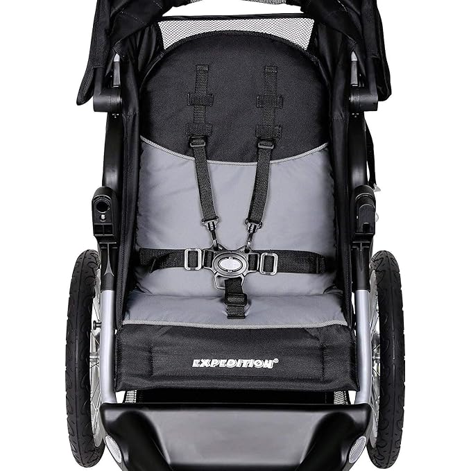 Baby Trend Expedition® Jogger Travel System with EZ Flex-Loc® Infant Car Seat, Millenium White