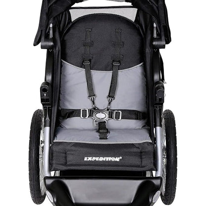 Baby Trend Expedition® Jogger Travel System with EZ Flex-Loc® Infant Car Seat, Millenium White