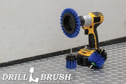 Pool Grout Cleaning Brush Kit - Professional Pool Accessories - Boat Cleaning Supplies - Boat Deck Power Scrubber Set - Tank Cleaner Tools for Home Use - Aquatic Scrubbing Brushes - Deck Scrub Brush