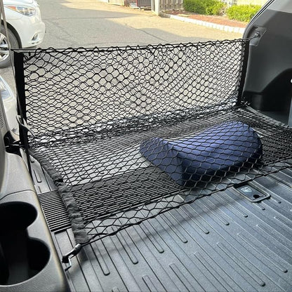 2 Pcs Trunk Organizer Cargo Net Suitable for 2024 2025 2026 Toyota Grand Highlander Hybrid Limited Platinum Nightshade XLE LE,Envelope Style&Rear Trunk Floor Style Cargo Net Car Trunk