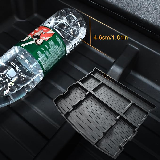 Trunk Organizer for 2019-2025 Toyota RAV4 Accessories, Hidden Storage Box Under Cargo Floor, Rear Trunk Insert Tray, SUV Cargo Storage Organizer (Not for Prime)