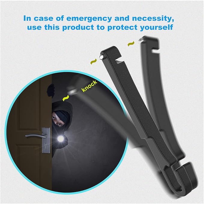 Car Seat Gap 2pk Filler with Storage, Hook & Emergency Glass Breaker