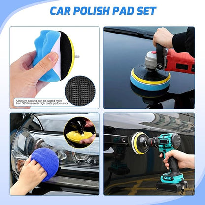 Nilight 27PCS Car Detailing Kit Auto Cleaning Tools Wash Set with Storage Carry Bag Home Use for Interior Exterior Deep Clean Polish Car Care Windshield Dashboard Seat Air Vents Wheels Tires, Blue