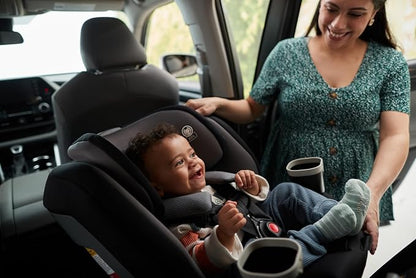 Safety 1st Turn and Go 360 ST 360 Rotating Car Seat, SafetySwivel, SecureTech Installation, All-in-One Convertible Car Seat, 3-in-1 Rear-Facing, Forward-Facing, Booster, 5-100 lbs, Seafoam Mist