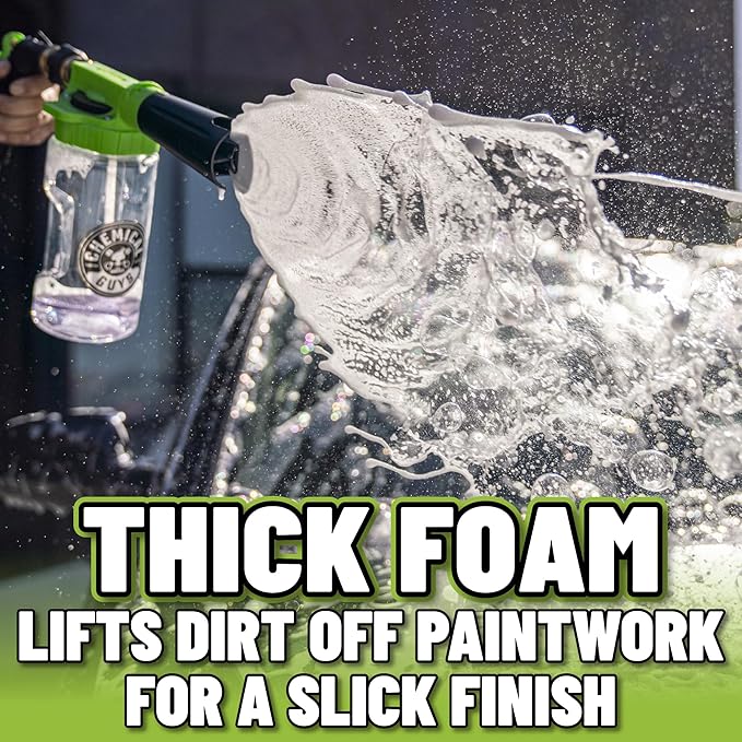 Chemical Guys TORQ Foam Blaster 6 - Foam Cannon Garden Hose Attachment,Easy to Use,Sprays Thick Suds for Safe Washing Trucks,SUVs,Motorcycles,RVs,and Other Vehicles,(Pack of 6)
