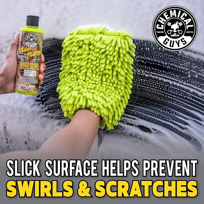 Chemical Guys Tough Mudder Foaming Heavy Duty Car Wash Soap - Soap for Foam Cannons, Foam Guns, or Buckets - Safe for Trucks, ATVs, RVs, and Off-Road Vehicles - 128 oz Lemon Scent