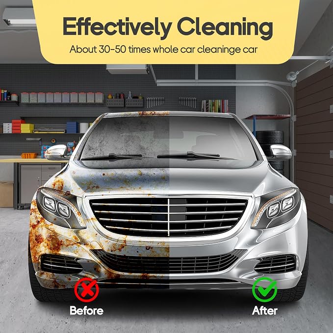2PCS Clay Towel Auto Detailing, Clay Bar Towel Cloth Auto Detailing for Car (12 x 12 in) (Yellow)