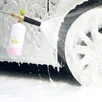 ESP Foam Cannon 1L Car Wash Foam Sprayer with 1/4" Quick Connector, 5 Nozzle Tips for Pressure Washer