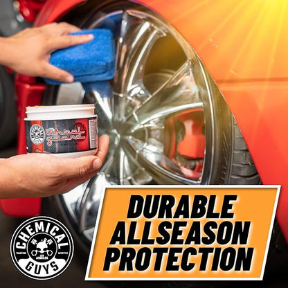 Chemical Guys WAC315 Wheel Guard and Rim Wax, Safe for Cars, Trucks, SUVs, Motorcycles, RVs & More, 8 fl oz
