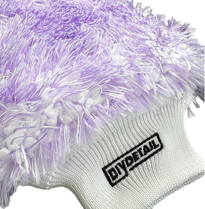 diy detail Incredible Microfiber Wash Mitt – Ultra-Soft Chenille Glove for Scratch-Free Car Washing, Detailing – High Suds Retention, Reusable & Machine Washable - 8" x 7"