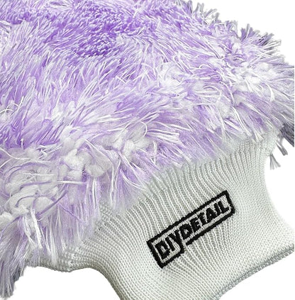 diy detail Incredible Microfiber Wash Mitt – Ultra-Soft Chenille Glove for Scratch-Free Car Washing, Detailing – High Suds Retention, Reusable & Machine Washable - 8" x 7"