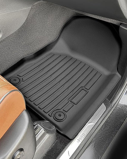 Custom Fit 4 Pcs Floor Mats for Dodge Durango 2011-2015 - All-Weather Rubber Mats & Liners, Heavy Duty Car Interior Protection for SUV, Weather-Resistant & Easy to Clean