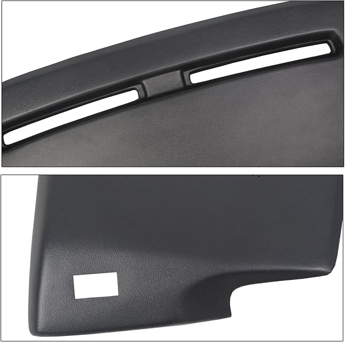 Dash Pad Overlay Cover Textured Black ABS Plastic Center for Chevy for Camaro 1984-1992 1 X Adhesive-Packing List BIK10154