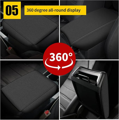 AOMSAZTO Neoprene Armrest Center Console Cover for 2017-2022 Honda CRV Black