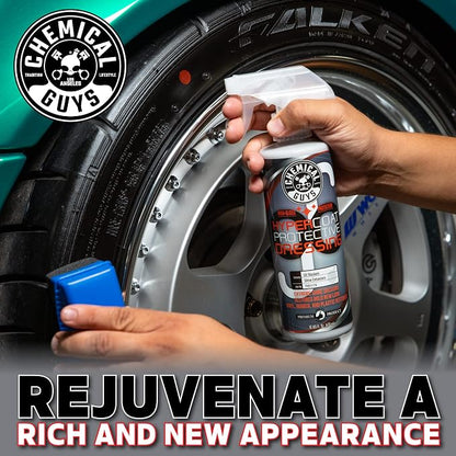 Chemical Guys TVD111 G6 HyperCoat High Gloss Coating Protectant Sprayable Dressing (Works on Vinyl, Rubber, Plastic, Tires and Trim) Safe for Cars, Trucks, Motorcycles, RVs & More, 128 fl oz (1 Gal)