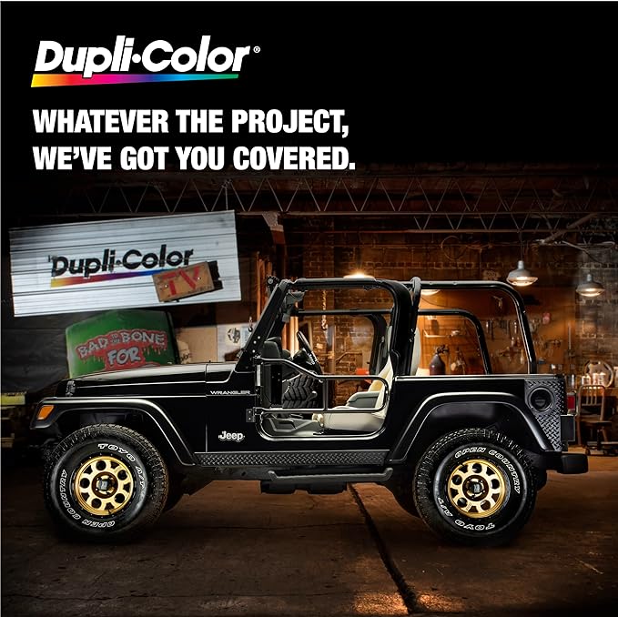 Dupli-Color HWP108 High Performance Wheel Paint - Gloss Black - 12 oz Aerosol Can