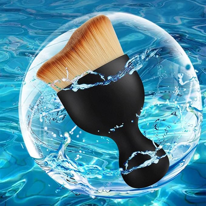Car Brush, Car Interior Detailing Cleaning Soft Brush for Dashboard, AC Vents, Leather, Scratch-Free (Black,2)