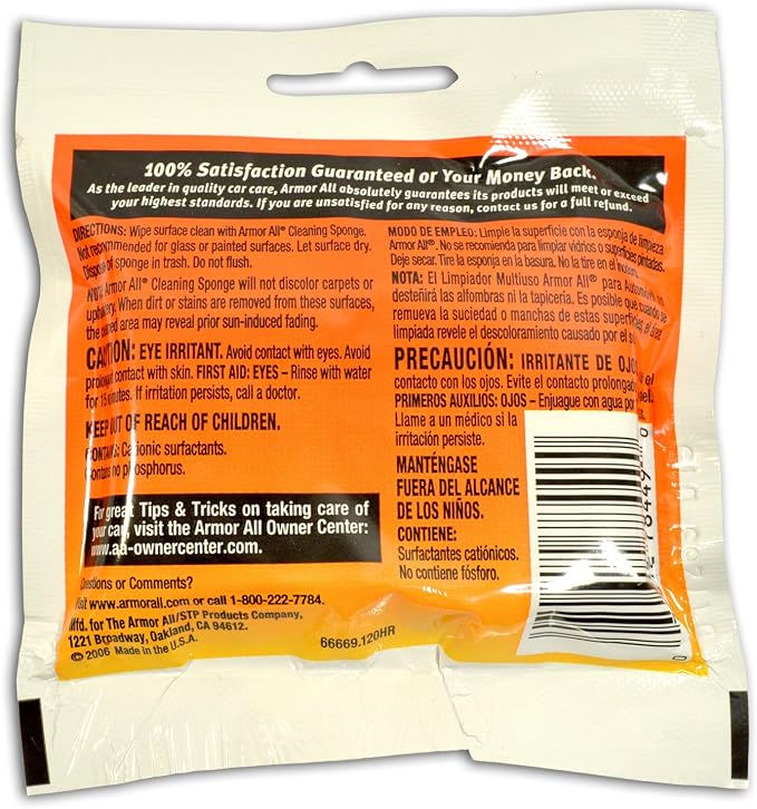 Armor All Cleaning Kit with Four Armor All Sponge's