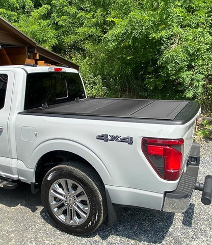 TIPTOP Low Profile Hard Folding Truck Bed Tonneau Cover Fits 2022-2026 Ford Maverick 4.5ft Bed (54.4") |TLX3|