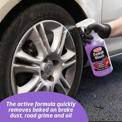 CarPlan Demon Wheels 34 fl Oz (1L) - Fast Wheel Cleaner (Pack of 2)