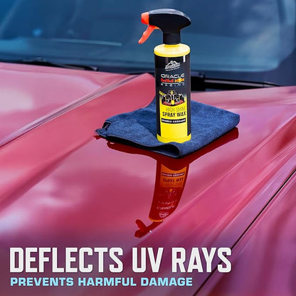 Armor All Podium Series High Shine Hybrid Ceramic Car Spray Wax, Safe on All Car Paint Finishes, Developed With Oracle Red Bull Racing, 16 fl oz