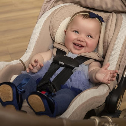 Maxi-Cosi Peri 180 Rotating Infant Car Seat, Baby Car Seat Rotating Carseat, Natural Heritage