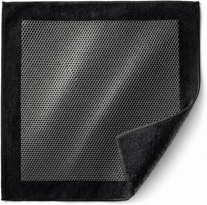NADUSEP Clay Towel for Auto Detailing – Synthetic Clay Bar Towel 12” x 12” – Paint & Glass Decontamination Tool for Car Wash, Removes Contaminants for Cars, Trucks, SUVs