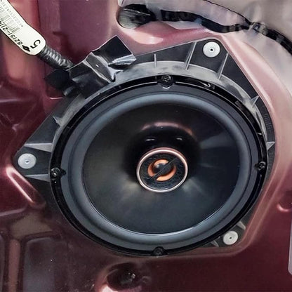 Scosche SASCN656 5.25-6.5” Speaker Adapters - Compatible with Select 2004-16 Nissan and Scion - Adapter for 5 1/4" to 6 1/2" Car Speakers - Sold in Pairs - Does Not Fit Oversize 6.5", 6.75" or 6X9"