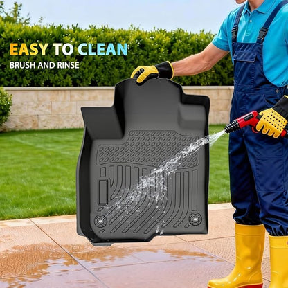 Floor Mats & Cargo Liner for 2023-2026 Honda HRV (Include Hybrid) | 2025 2026 Acura ADX, Custom Fit TPE Mats Accessories for HR-V All Weather Protection Waterproof Anti-Slip Liners 1st 2nd & Trunk Mat