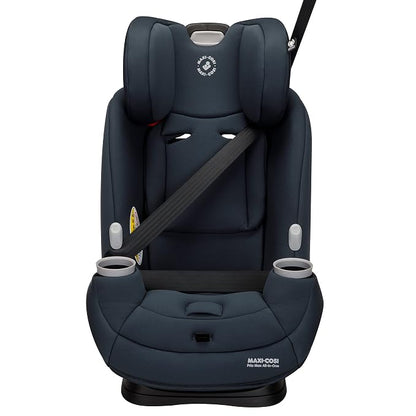 Maxi-Cosi Pria Max All-in-One Convertible Car Seat, Rear Facing Car Seat (4-40 lbs), Forward Facing Car Seat (22-65 lbs), High Back Booster Seat (40-100 lbs), Pure COSI, Essential Graphite