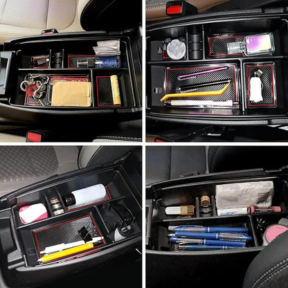 Compatible with Ford Escape 2020 2021 2022 2023 2024 2025 2026, Bronco Sport 2021-2023 2024 2025 2026 Accessories Center Console Tray Organizer, Armrest Secondary Storage Box