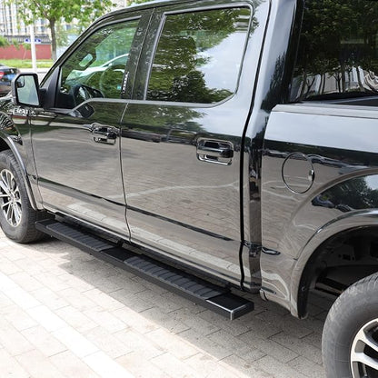 COMNOVA 6 Inches Running Boards Compatible with 2005-2023 Toyota Tacoma Double Cab, Running Boards & Steps for Tacoma (Black)