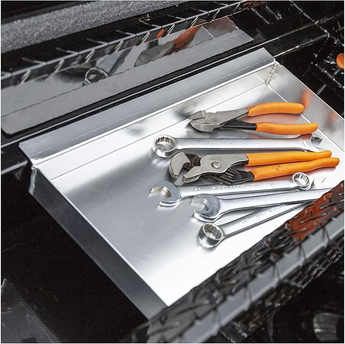 UWS EC10552 69-Inch Gloss Black Heavy-Wall Aluminum Slim Truck Tool Box with Low Profile, RigidCore Lid