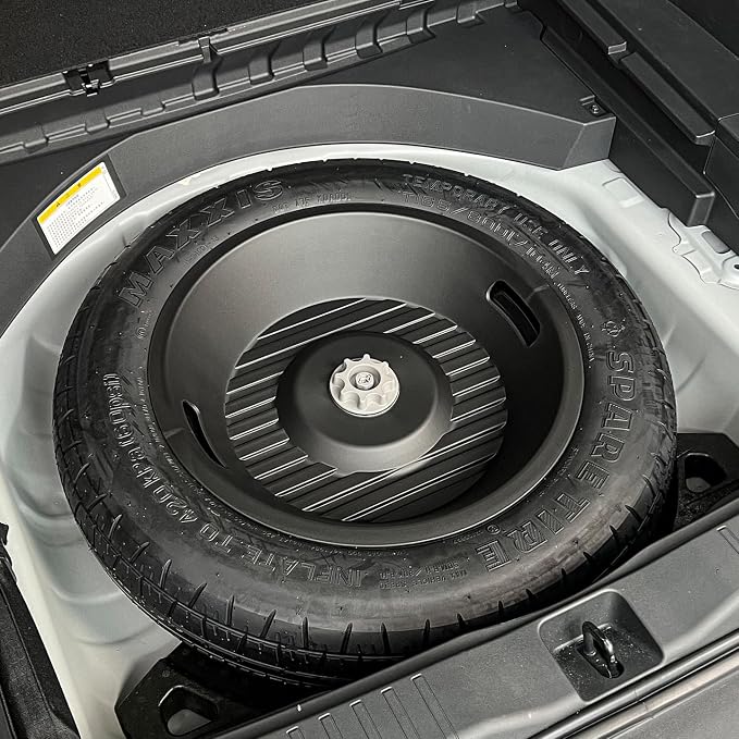 For 2026 Toyota RAV4 Trunk Spare Tire Storage Box, SUV Insert Cargo Rear Hatch Organizer fits RAV4 LE XLE XSE TRD Hybrid Storage Accessories