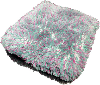 THOR Wash Boss V2: Microfiber Pad 10x10in 1000 GSM Korean-Made – Lint-Free, Heavy Duty Car Wash Sponge for Scratch-Free Detailing, Grime & Dirt Lifting – Soft & Safe on Paint, Glass & Chrome