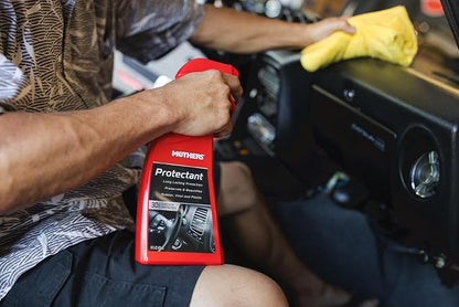 Mothers Protectant, 1 gal. – Long-Lasting UV Protection for Rubber, Vinyl & Plastic, Shields Dash, Trim, Bumpers & Tires from Fading, Cracking & Drying, Restores a Clean OEM Finish (05302)