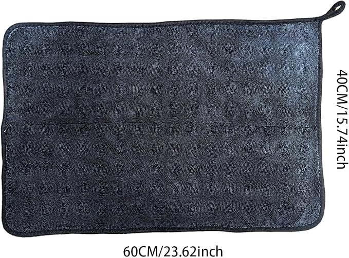 Shiny Wipes Shower Cleaning Cloth,3Pcs Microfiber Car Drying Towel,Car Cleaning Cloth,The Thinywipe for Cleaning. (15.74 * 23.62INCH)