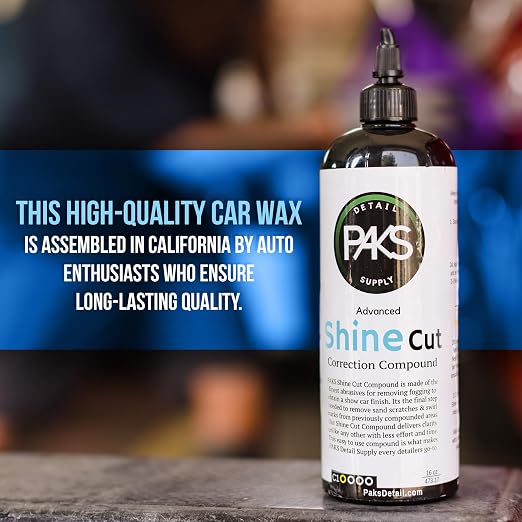 Heavy Cut Compound 16 oz Car Scratch Remover for Deep Scratches, Premium Compound for Heavy Swirl and Oxidation Removal, Car Buff Out Scratch for Paint Correction Kit, High Abrasion