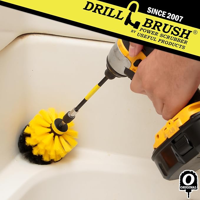 Cleaning Supplies - Bathroom Accessories - Shower Cleaner Brush - Bath Mat Hair Lifter - Shower Curtain Scrubber - Cleaning Scrub Brush - Tile Grout Cleaner - Bathtub Brush - Home Tile Cleaning Brush
