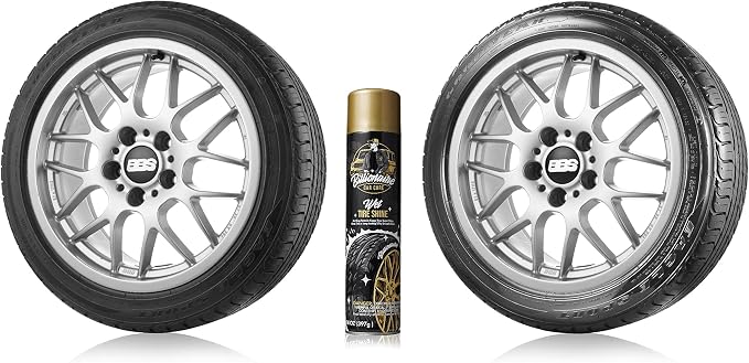 Billionaire Tire Shine - Wet tire Shine 3 Pack Can 14 oz No Sling Formula Long-Lasting Silky Smooth Finish - Spraying Maximum Protection Fast Dry - Car Detailing
