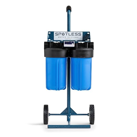 Spotless Water Systems - DIC-10, Simple Window, Solar Panel, RV & Car Wash System, Works for All Vehicles, Motorcycles, Bikes, Boats, Planes, Yachts, Towel Drying Eliminated