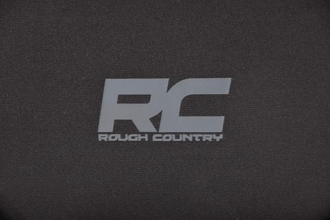 Rough Country Neoprene Seat Covers for Toyota Tacoma (2016-2023) - Waterproof, UV Resistant, Foam Padded, F/R Seat Cover Set