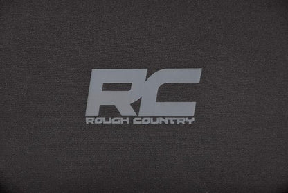 Rough Country Neoprene Seat Covers for Toyota Tacoma (2016-2023) - Waterproof, UV Resistant, Foam Padded, F/R Seat Cover Set