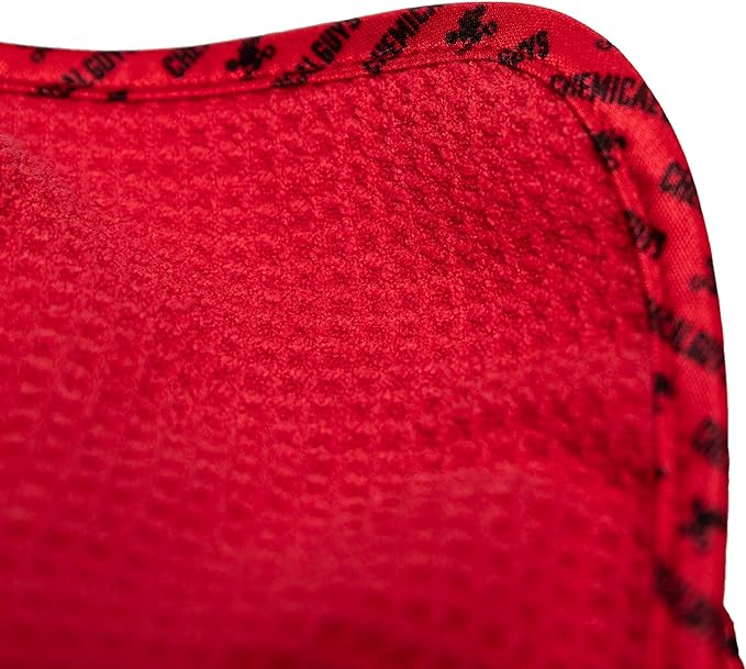 Chemical Guys Waffle Weave Glass & Window Microfiber Towel - Red 24 x16 Inch Scratch-Free Detailing Cloth for Cars, Trucks, SUVs & Home, Streak-Free Cleaning for Glass, Mirrors & Windows