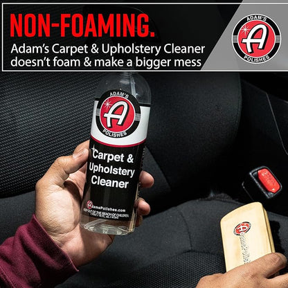 Adam's Polishes Carpet Brush Total Refill Kit - A Cleaning Tool Attachment For Scrubbing/Cleaning Carpet, Upholstery, Leather Seats & Chairs, Floor Mats, Trunk, Interior Boat, RV & Car Accessories