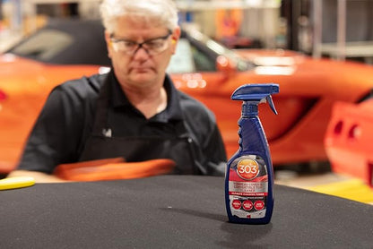 303 Products 30510 Convertible Vinyl Top Cleaning and Care Kit - Cleans And Protects Vinyl Tops - Includes Tonneau Cover And Convertible Top Cleaner 16 fl. oz. + Automotive Protectant 16 fl. oz.,,Blue